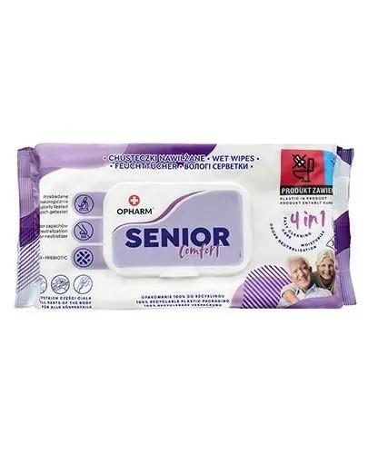 Opharm Senior Comfort, chusteczki nawilżane, 72 sztuki